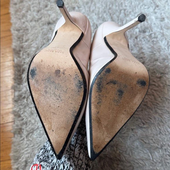 Zara Women's Blush Pink Heels - Picture 5 of 5